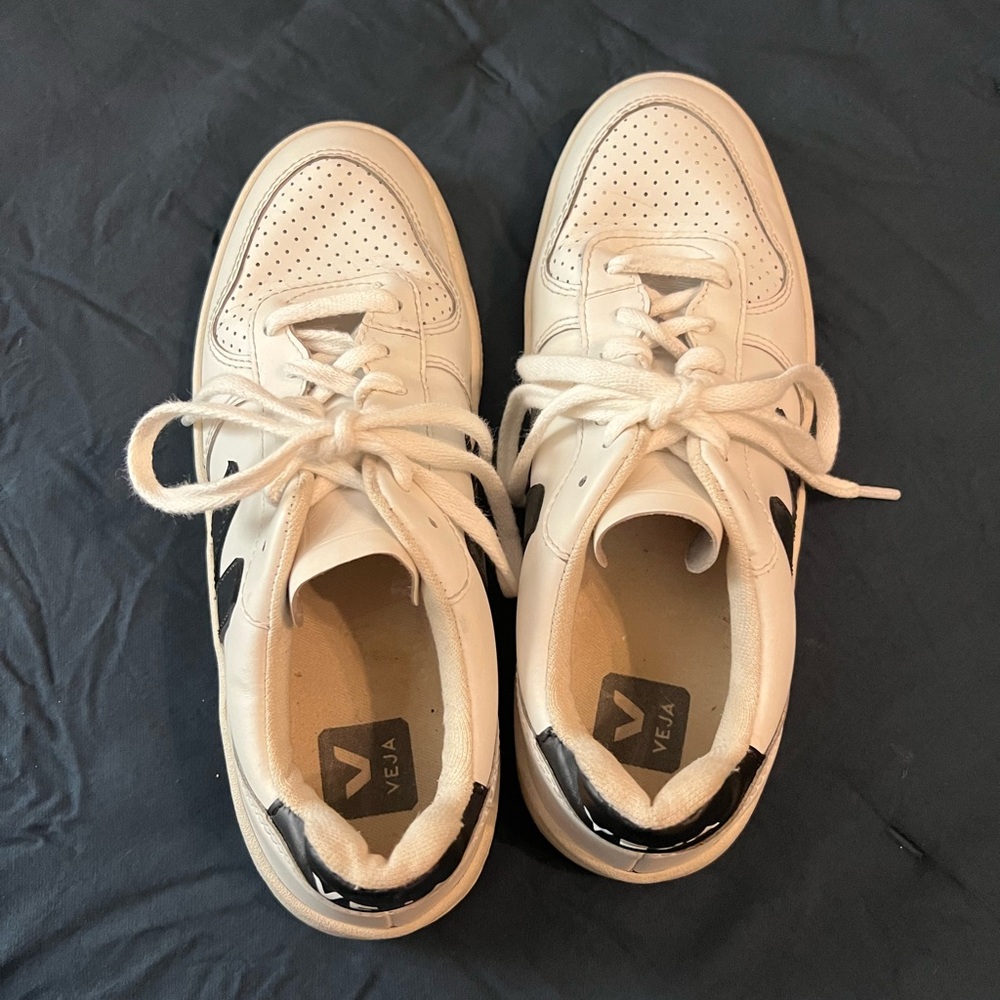 Veja sneakers extra white black v10 - Picture 7 of 12